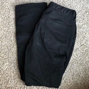 Old Navy Boot Cut Never Fade Black Jeans 32x32